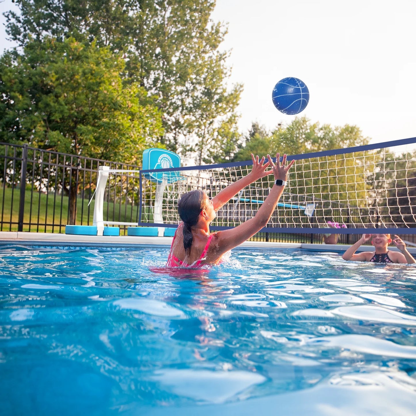 48" - 78" Adjustable Height Poolside Basketball System (Kids)